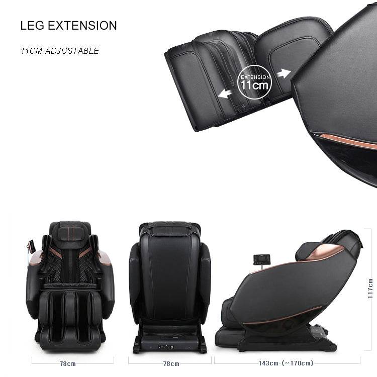 Full Body Zero Gravity Shiatsu Massage Chair - Dreams Private Label - Sleep Galleria