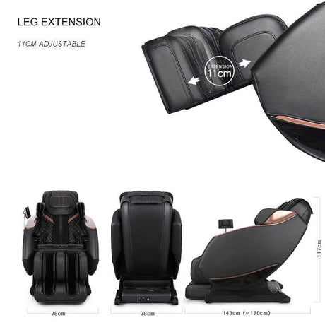 Full Body Zero Gravity Shiatsu Massage Chair - Dreams Private Label - Sleep Galleria