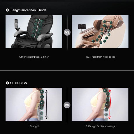 Full Body Zero Gravity Shiatsu Massage Chair - Dreams Private Label - Sleep Galleria