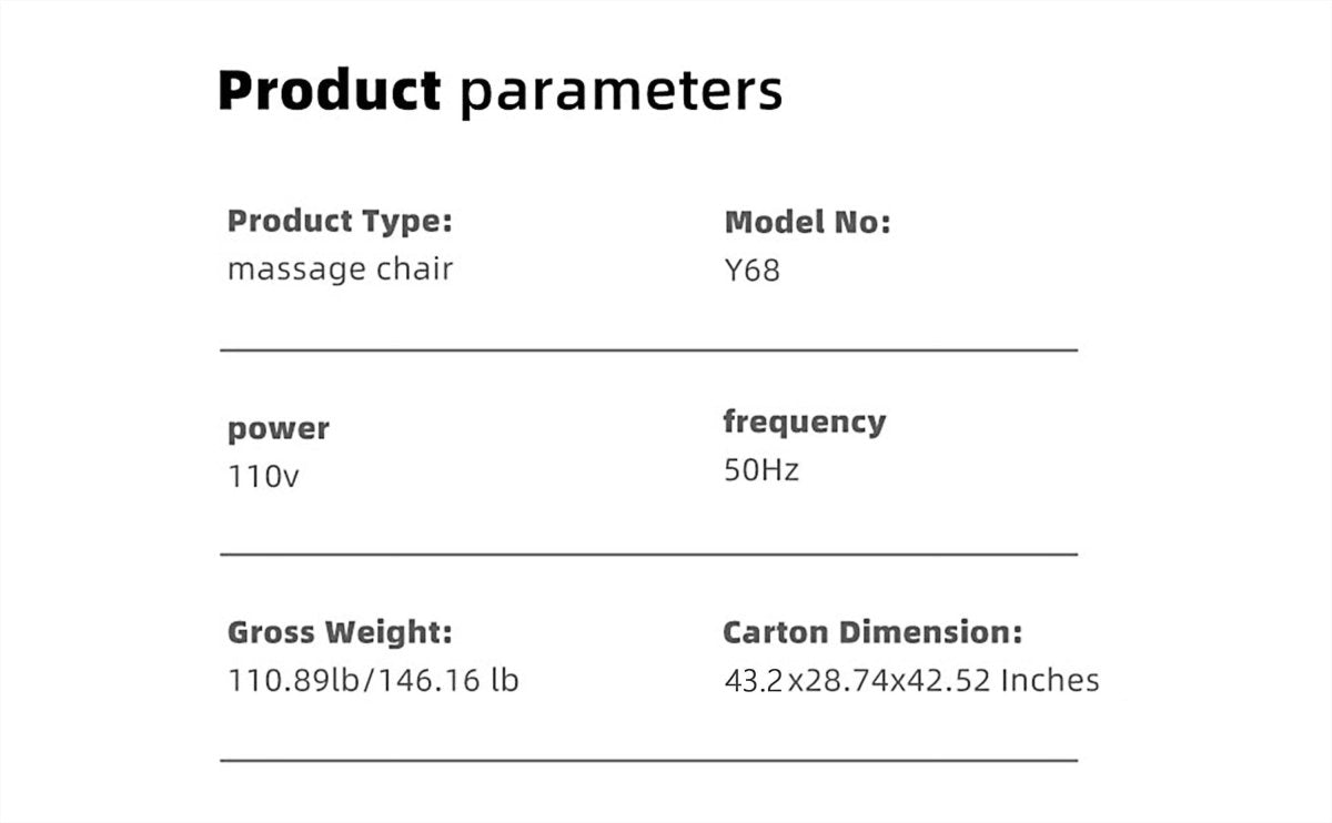 Massage Chair Full Body Zero Gravity Recliner - Sleep Galleria