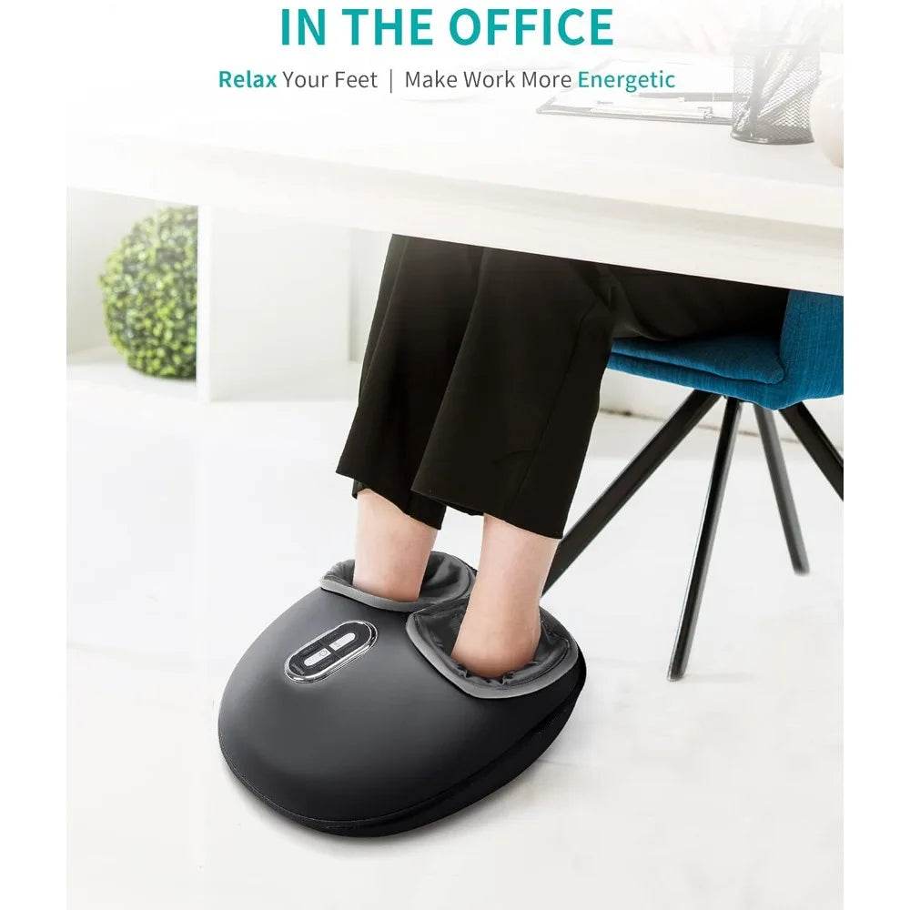 Shiatsu Foot Massager with Heat Therapy - Sleep Galleria