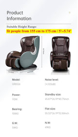 SL Track Full Body and Shiatsu Recliner - Dreams Private Label - Sleep Galleria