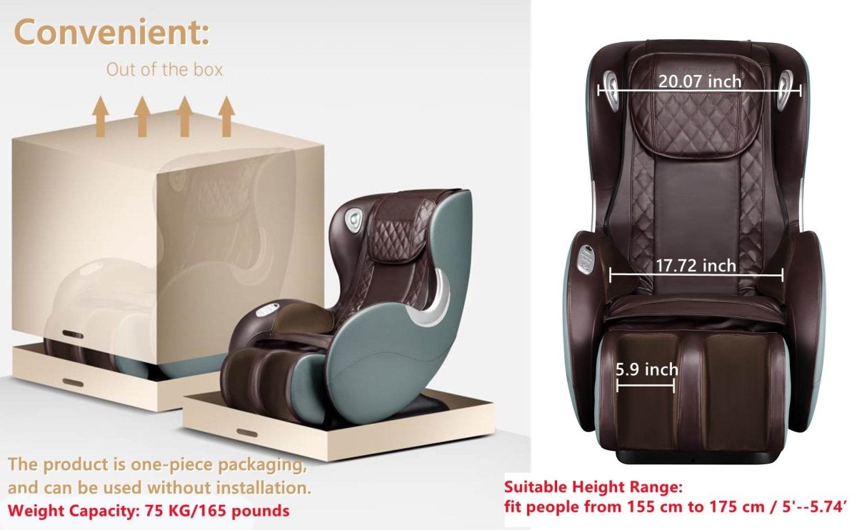 SL Track Full Body and Shiatsu Recliner - Dreams Private Label - Sleep Galleria