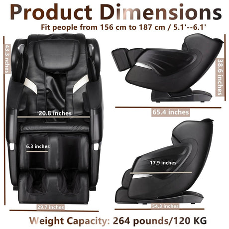 SL Track Full Body Massage Recliner - Dreams Private Label - Sleep Galleria