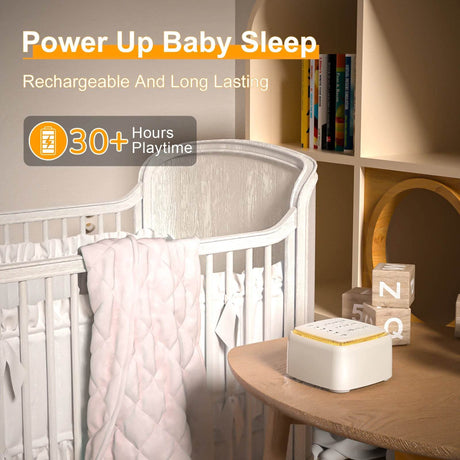 White Noise Sound Machine with Warm Light - Dreams Private Label - Sleep Galleria