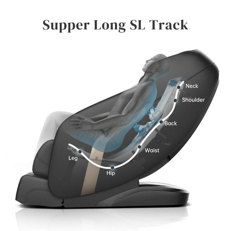 Zero Gravity Shiatsu Massage Chair Full Body - Dreams Private Label - Sleep Galleria