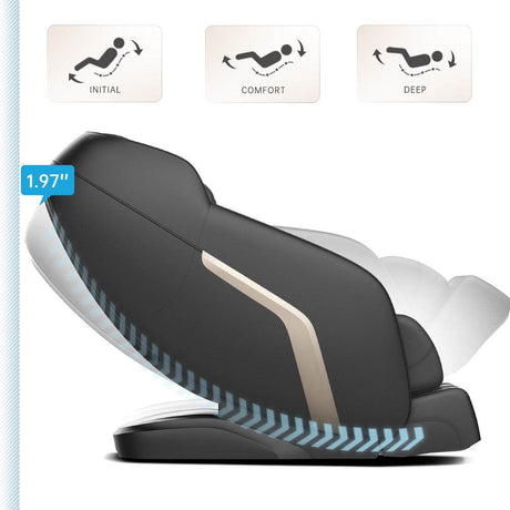 Zero Gravity Shiatsu Massage Chair Full Body - Dreams Private Label - Sleep Galleria