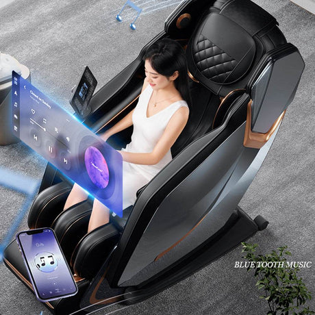 Zero Gravity Shiatsu Massage Chair with SL - Track and Voice Control - Dreams Private Label - Sleep Galleria