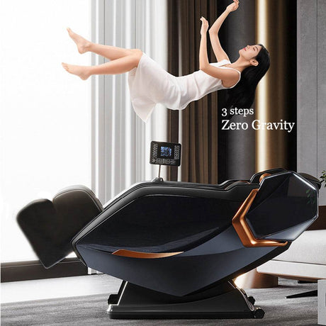 Zero Gravity Shiatsu Massage Chair with SL - Track and Voice Control - Dreams Private Label - Sleep Galleria
