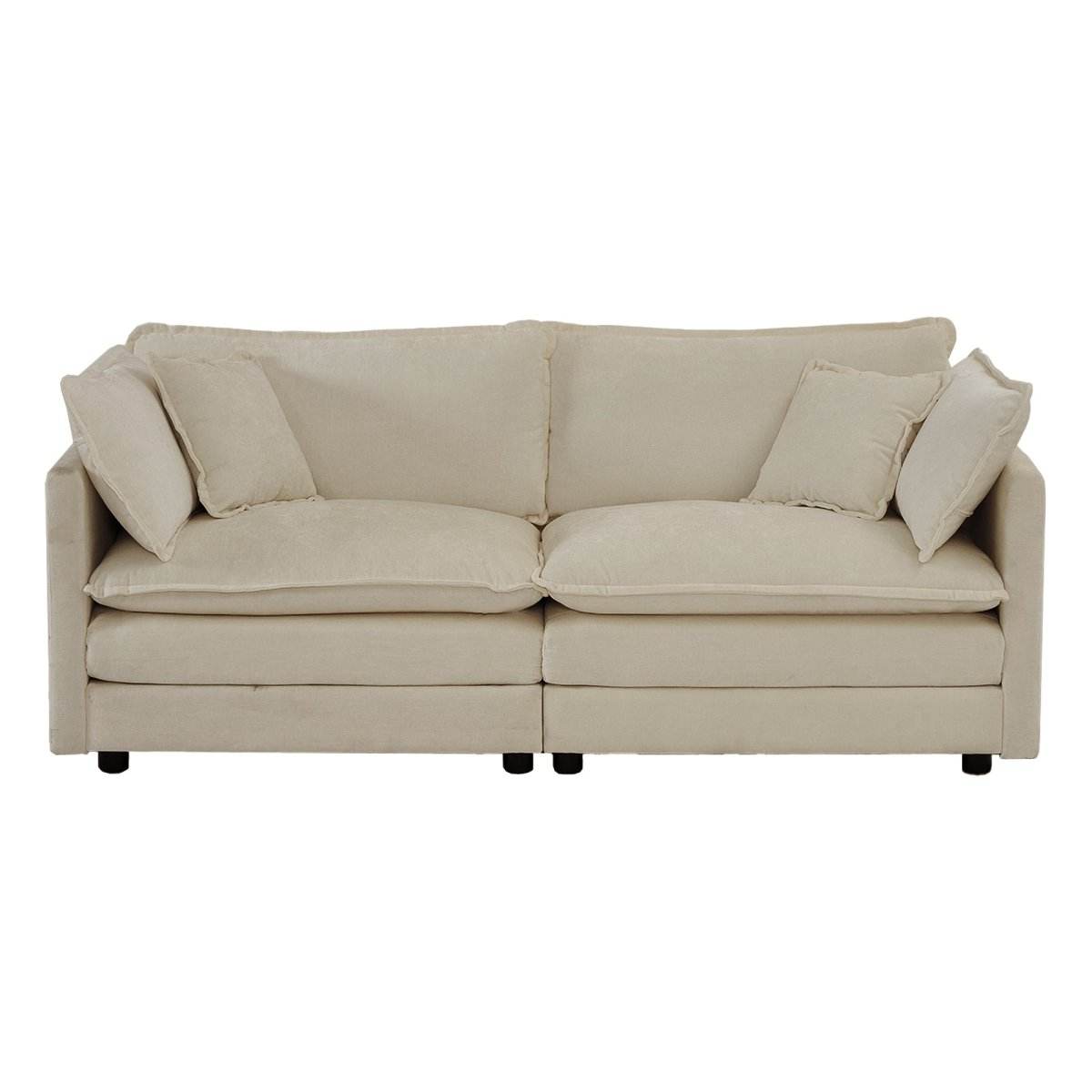 2 - Piece Chenille Upholstered Loveseat And Accent Chair Set - Dreamtide - Sleep Galleria