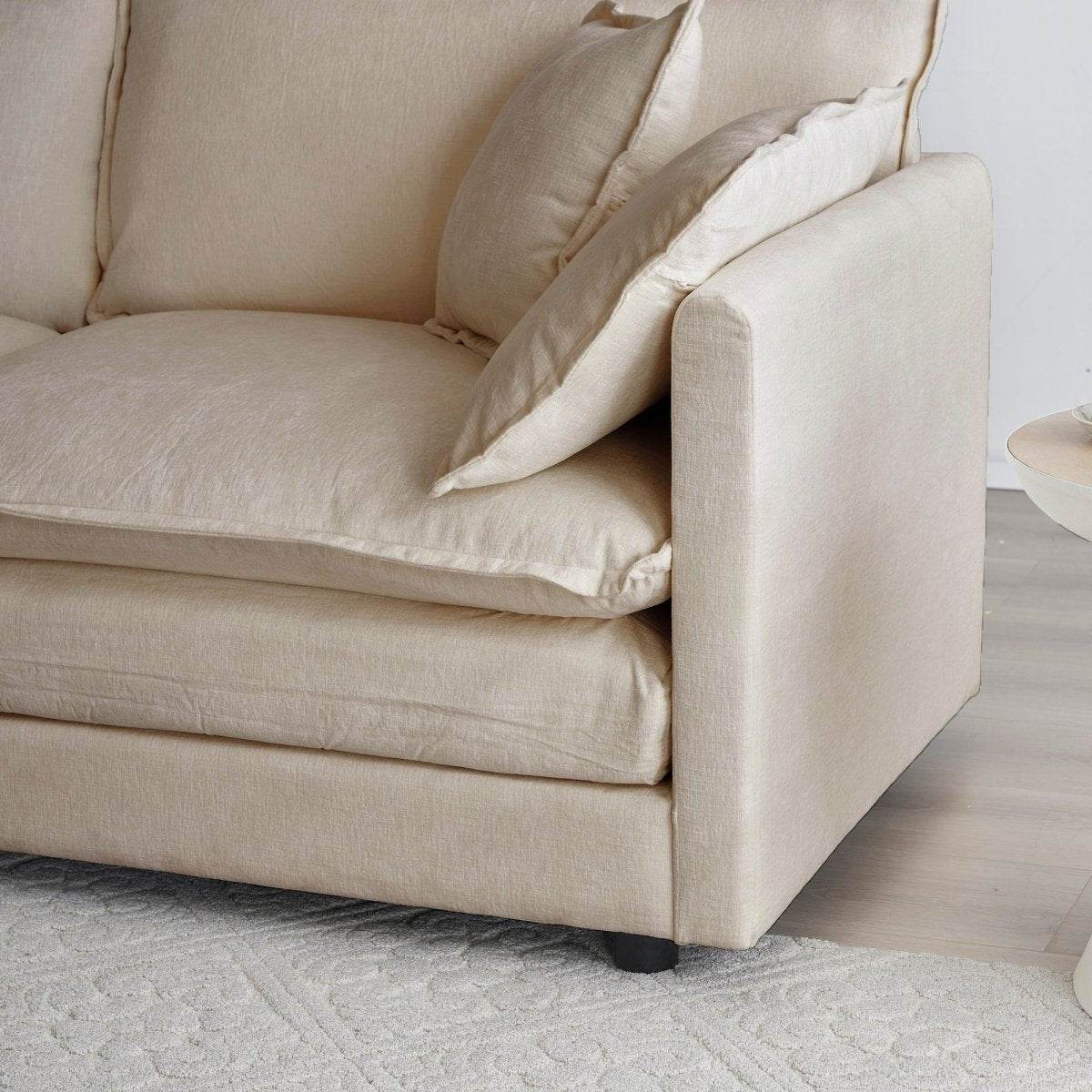 2 - Piece Chenille Upholstered Loveseat And Accent Chair Set - Dreamtide - Sleep Galleria