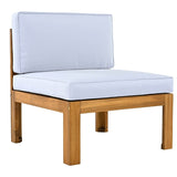 5 - Piece Outdoor Acacia Wood Sectional Patio Sofa Set - Dreamtide - Sleep Galleria