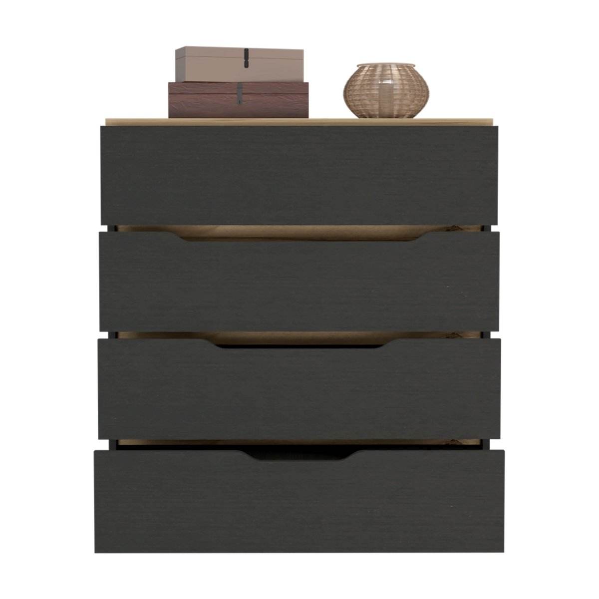California Engineered Wood Drawer Dresser With Four Spacious Drawers - Sleep Galleria
