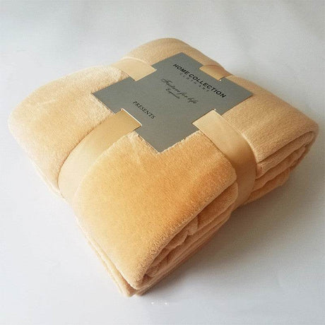 Coral Fleece Soft Plush Travel Blanket - Dreamtide - Sleep Galleria