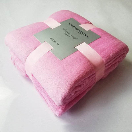Coral Fleece Soft Plush Travel Blanket - Dreamtide - Sleep Galleria