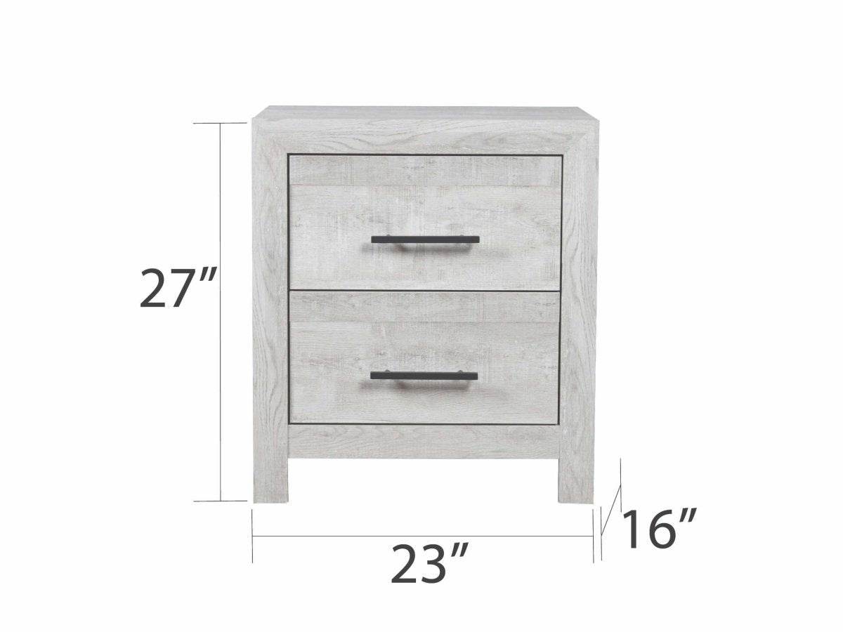 Denver Contemporary 5-Piece Wood Bedroom Set - Sleep Galleria