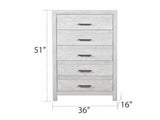 Denver Contemporary 5-Piece Wood Bedroom Set - Sleep Galleria