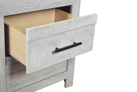 Denver Contemporary 5-Piece Wood Bedroom Set - Sleep Galleria