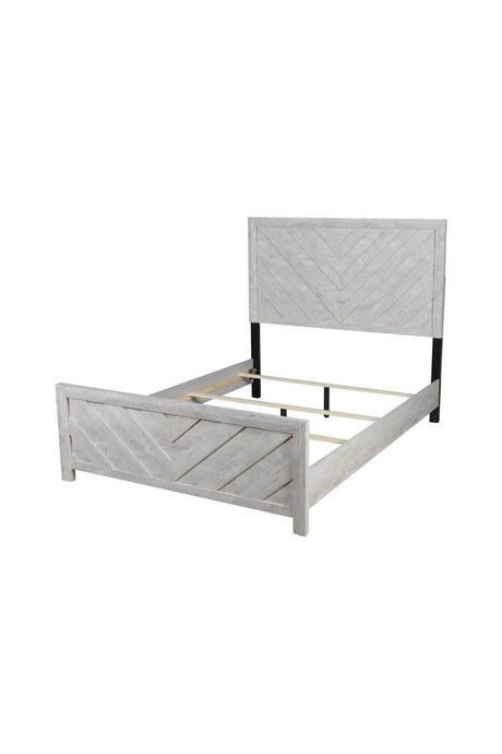 Denver Contemporary 5-Piece Wood Bedroom Set - Sleep Galleria