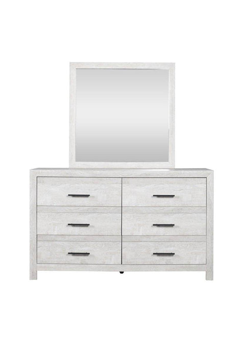 Denver Contemporary 5-Piece Wood Bedroom Set - Sleep Galleria