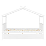 Full Size Solid Wood House Bed With Twin Trundle - Dreamtide - Sleep Galleria