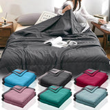 Lightweight Double-Sided Cooling Breathable Polyester Blanket - Sleep Galleria