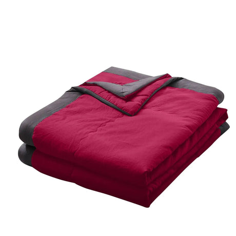 Lightweight Double-Sided Cooling Breathable Polyester Blanket - Sleep Galleria