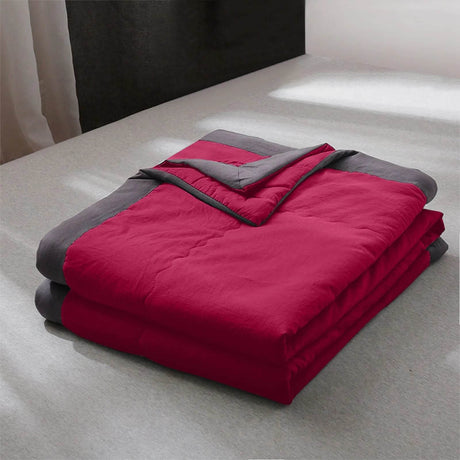 Lightweight Double-Sided Cooling Breathable Polyester Blanket - Sleep Galleria