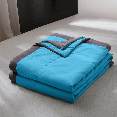Lightweight Double-Sided Cooling Breathable Polyester Blanket - Sleep Galleria