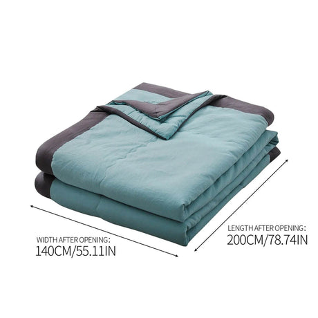 Lightweight Double-Sided Cooling Breathable Polyester Blanket - Sleep Galleria