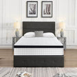 Medium 12-Inch Hybrid Pocket Spring Memory Foam Mattress - Sleep Galleria