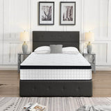 Medium 12-Inch Hybrid Pocket Spring Memory Foam Mattress - Sleep Galleria
