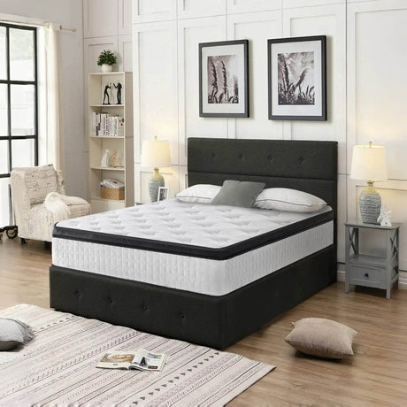 Medium 12-Inch Hybrid Pocket Spring Memory Foam Mattress - Sleep Galleria