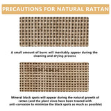 Modern Natural Rattan 6 - Drawer MDF Dresser - Dreamtide - Sleep Galleria