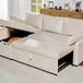 Modern Sleeper Sofa Bed With Storage Chaise - Dreamtide - Sleep Galleria
