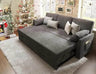 Modern Sleeper Sofa Bed With Storage Chaise - Dreamtide - Sleep Galleria