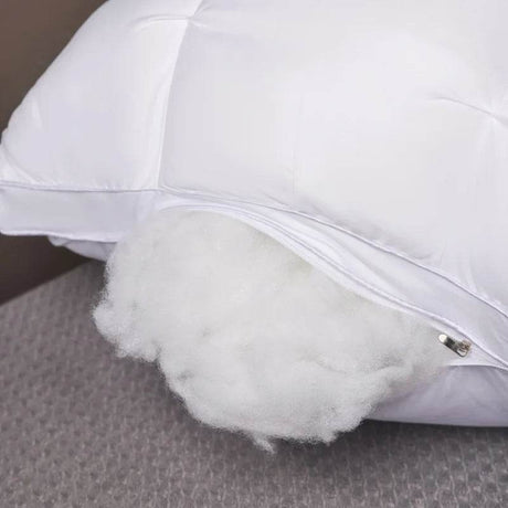 Set of 2 Deep Sleep Neck Support Plaid Pillows - Dreamtide - Sleep Galleria