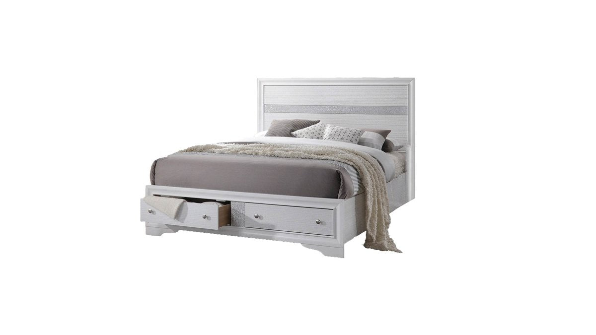 Traditional Style Wood Bedroom Set With Storage Drawers - Sleep Galleria