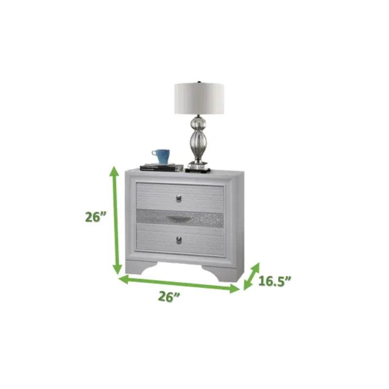 Traditional Style Wood Bedroom Set With Storage Drawers - Sleep Galleria