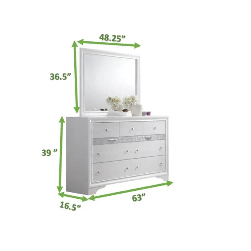 Traditional Style Wood Bedroom Set With Storage Drawers - Sleep Galleria
