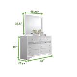 Traditional Style Wood Bedroom Set With Storage Drawers - Sleep Galleria