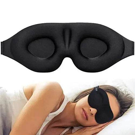 3D Contoured Sleep Mask Blackout Eye Cover - Driftwood - Sleep Galleria