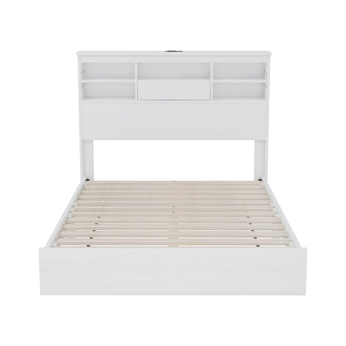 4-Piece American Traditional White Solid Wood Bedroom Set - Sleep Galleria