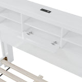4-Piece American Traditional White Solid Wood Bedroom Set - Sleep Galleria