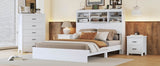 4-Piece American Traditional White Solid Wood Bedroom Set - Sleep Galleria