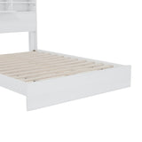4-Piece American Traditional White Solid Wood Bedroom Set - Sleep Galleria
