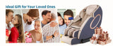 4D Zero Gravity SL-Track Full Body Shiatsu Massage Chair - Sleep Galleria