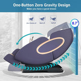 4D Zero Gravity SL-Track Full Body Shiatsu Massage Chair - Sleep Galleria