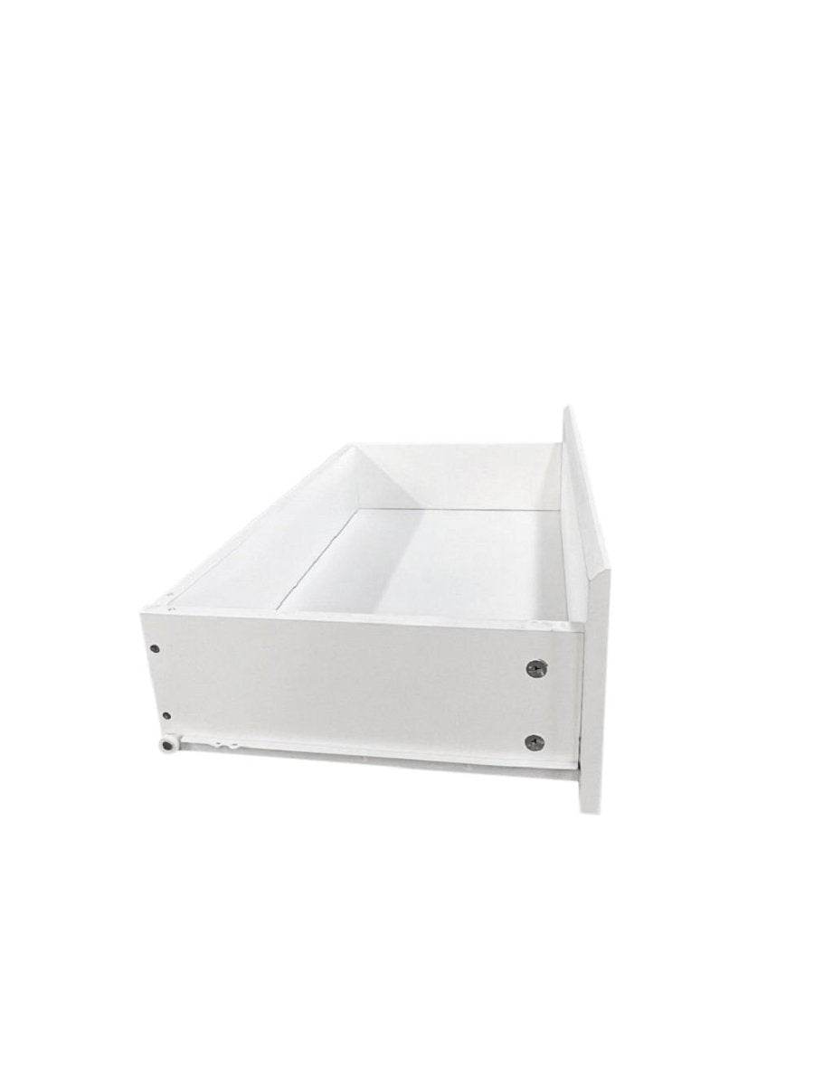 6-Drawer Freestanding White Particle Board Dresser - Sleep Galleria
