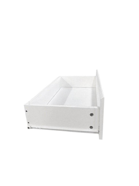 6-Drawer Freestanding White Particle Board Dresser - Sleep Galleria